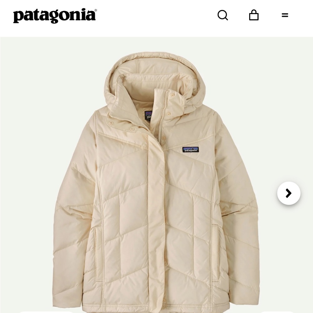 Patagonia Women's Down With It Jacket - Cream